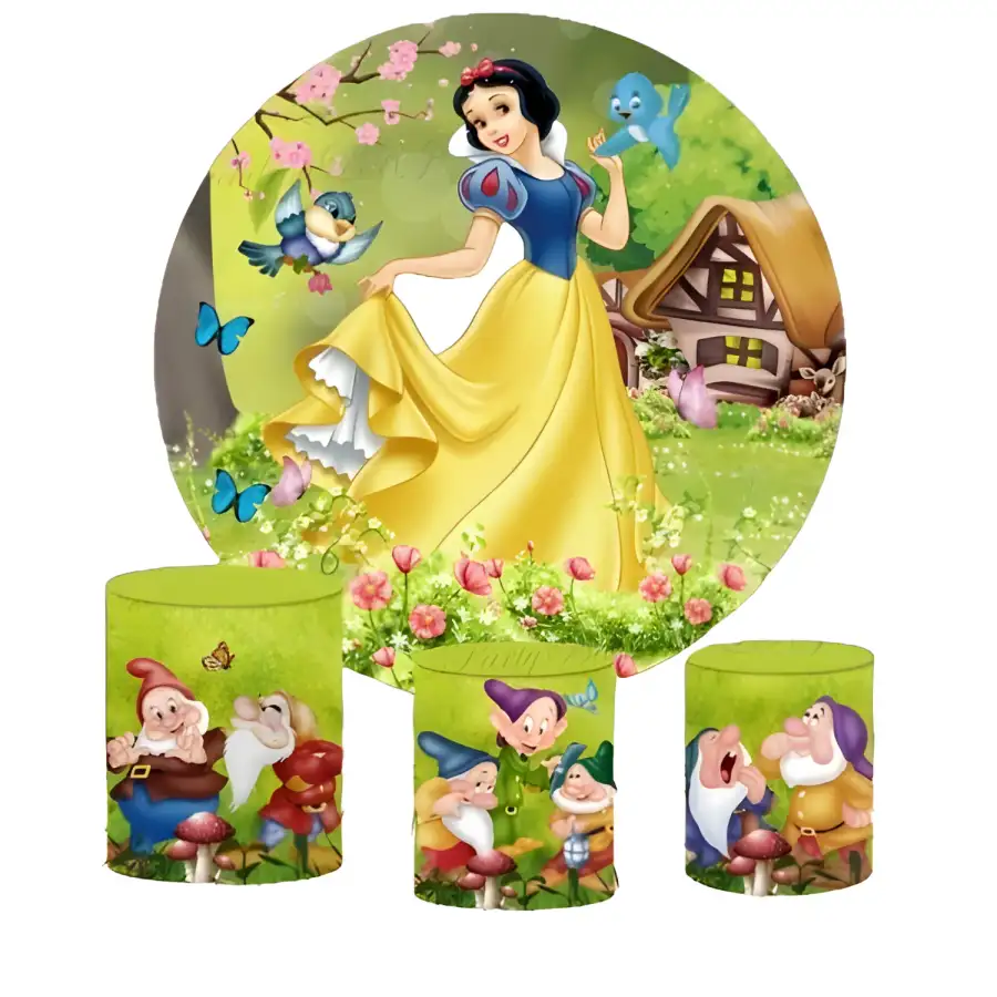 ثيم سنو وايت ديكور حفلات 0276 - الصورة الرئيسية للإيجار | استأجر