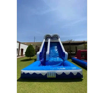 زحليقة مائية XL قابلة للنفخ للمهرجانات الصيفية للإيجار | استأجر
