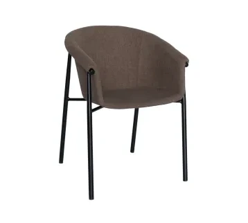 كرسي بذراعين داليا بلون كوفيASBBF – كراسي فاخرة للإيجار للمنازل والمناسبات والمكاتب للإيجار | استأجر