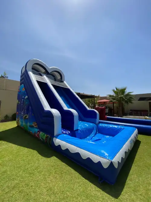 زحليقة مائية XL قابلة للنفخ للمهرجانات الصيفية - صورة 5 للإيجار | استأجر