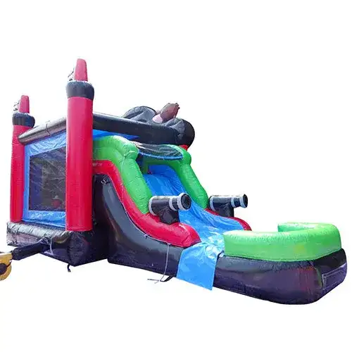 Pirate Water Slide & Bouncer – 98" - Image 3 for rent | Estajer