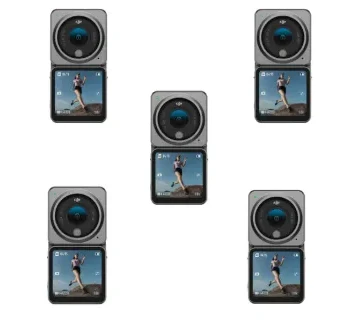 مجموعة DJI Action 2 ذات الشاشة المزدوجة للإيجار | استأجر