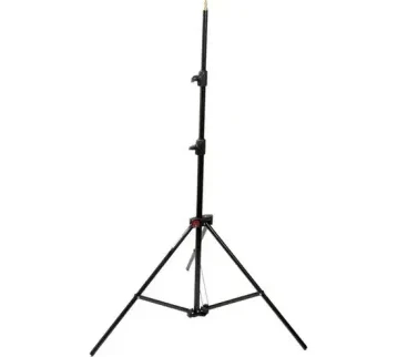  حامل مدمج مبطن بالهواء من مانفروتو (أسود، 7.7 بوصة) للإيجار | استأجر