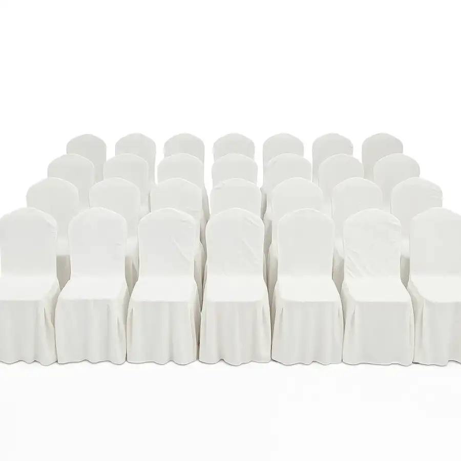 Chair with Ivory or Stretch Cover - Main image for rent | Estajer