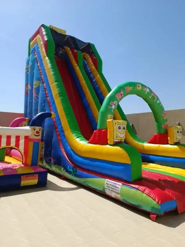 Tall SpongeBob Slide – For Fans of Fun Cartoon Characters 9 - Main image for rent | Estajer
