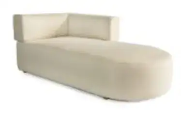 كنبة شيز لونج يمين "روما" بلون بيج STHHF– جلسة فاخرة للإيجار  - الصورة الرئيسية للإيجار | استأجر