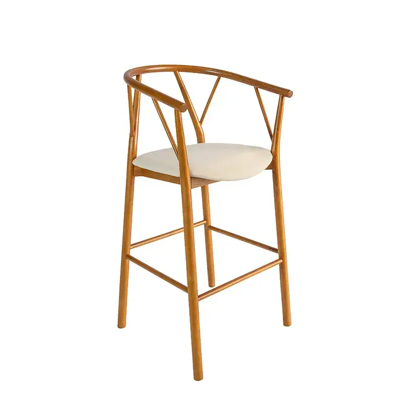 كرسي بار خشبي فورست LDUOW– تصميم أنيق وطبيعي  - الصورة الرئيسية للإيجار | استأجر