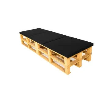 كنبة باليت خشبية ثلاثية المقاعد للإيجارSGOOW – تصميم صناعي أنيق للإيجار | استأجر