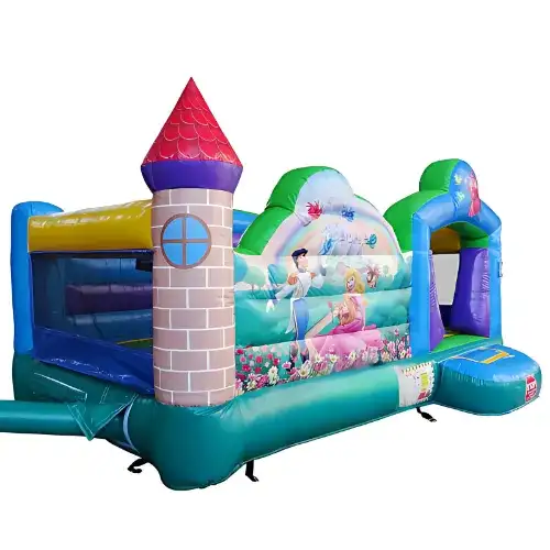 قلعة اللعب المنفوخة "سندريلا" للأطفال – رقم المنتج 0071 - صورة 2 للإيجار | استأجر