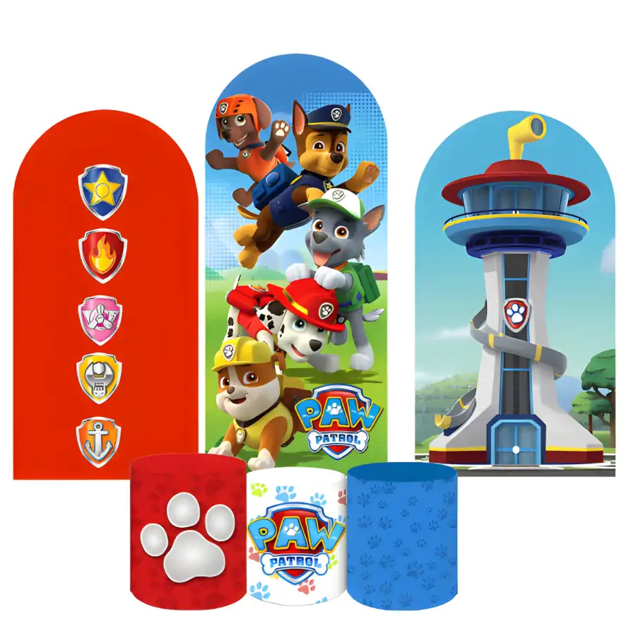 Paw Theme Large Decoration Set307 - Main image for rent | Estajer