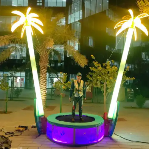 Light-up bungee trampoline - Image 2 for rent | Estajer