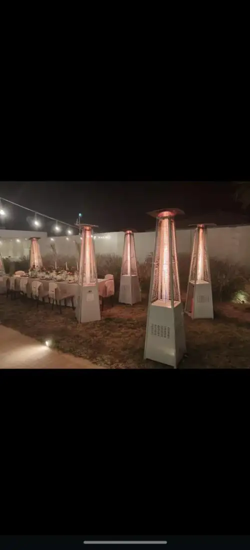 دفايات خارجية عمودية للفعاليات - صورة 2 للإيجار | استأجر